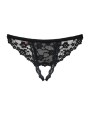 Letica stringi otwarte czarne  S/M Obsessive