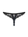 Letica stringi otwarte czarne  S/M Obsessive