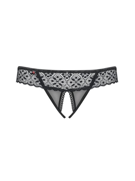 Shibu stringi otwarte czarne  S/M Obsessive