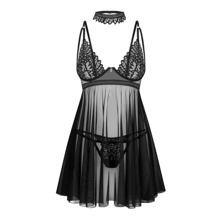 Donarella babydoll i stringi   XS/S Obsessive