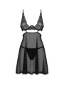 Nutris babydoll i stringi  M/L Obsessive
