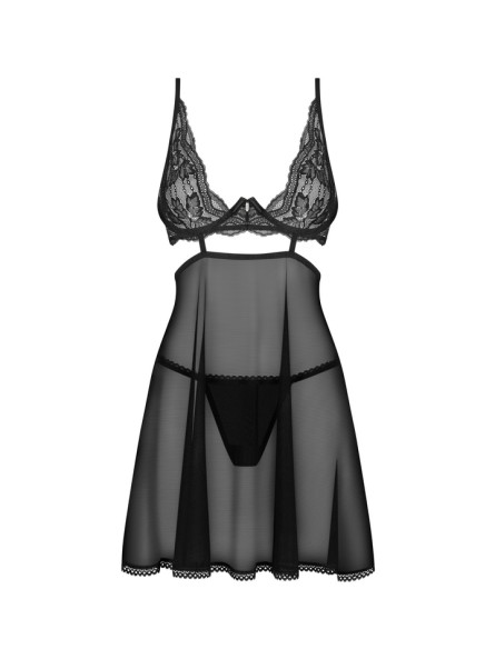 Nutris babydoll i stringi  XL/2XL Obsessive