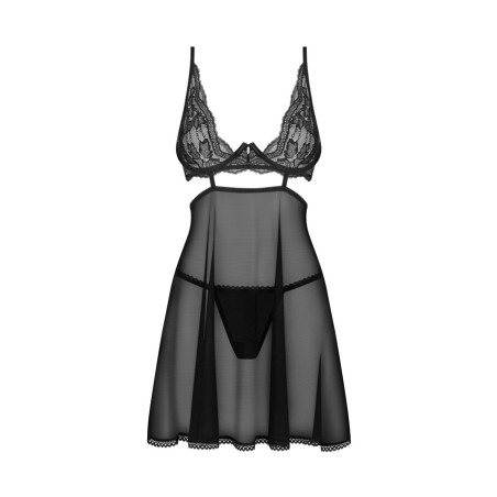 Nutris babydoll i stringi  XL/2XL Obsessive
