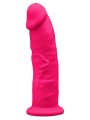 Wibrator 17,5 cm Model 2 7" Pink Motor + LRS Silexd