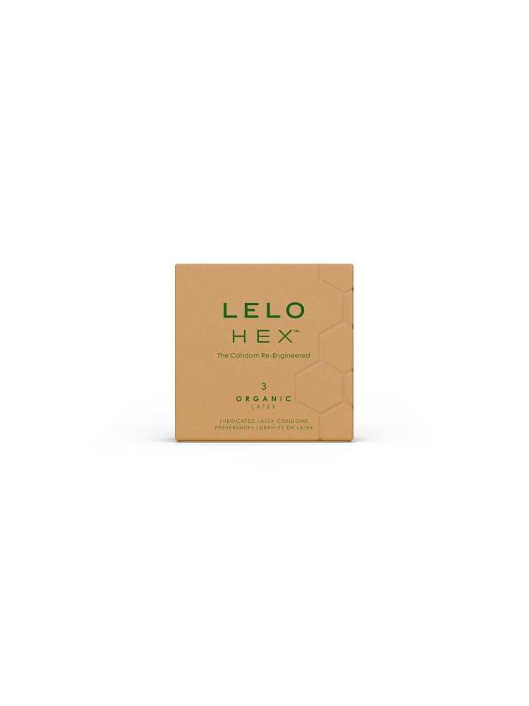 Prezerwatywy organiczne HEX Organic Condoms 3 pack LELO