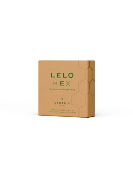 Prezerwatywy organiczne HEX Organic Condoms 3 pack LELO