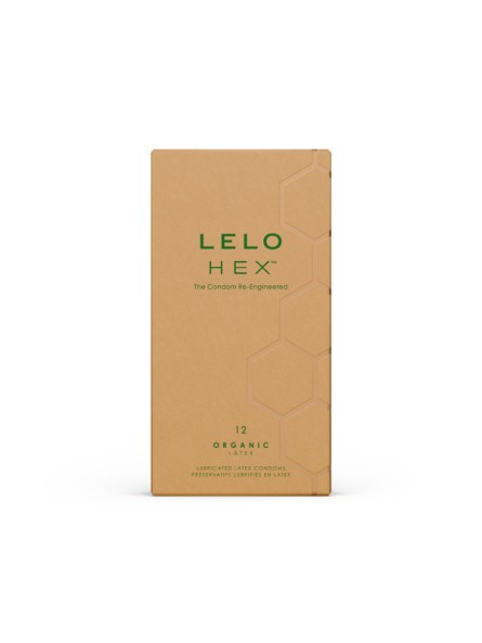 Prezerwatywy Organiczne Hex 12 Pack Lelo