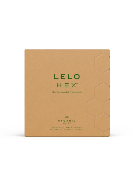 Prezerwatywy organiczne HEX Organic Condoms 36 pack LELO