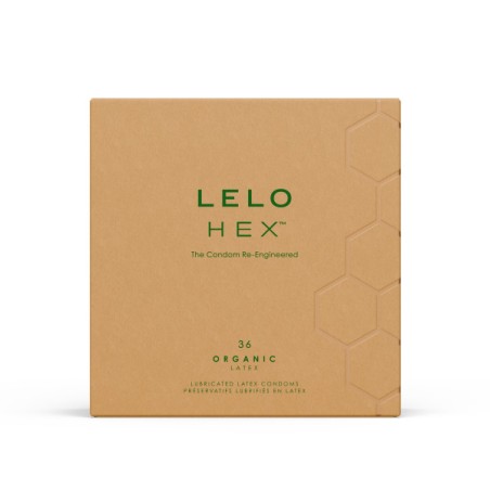 Prezerwatywy organiczne HEX Organic Condoms 36 pack LELO