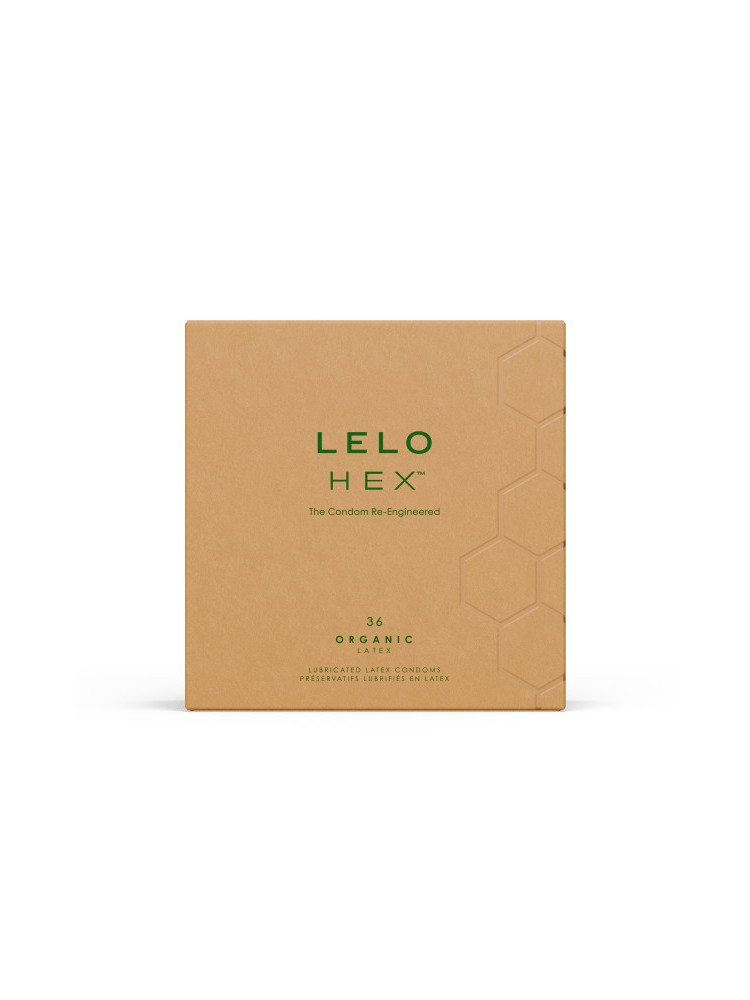 Prezerwatywy organiczne HEX Organic Condoms 36 pack LELO
