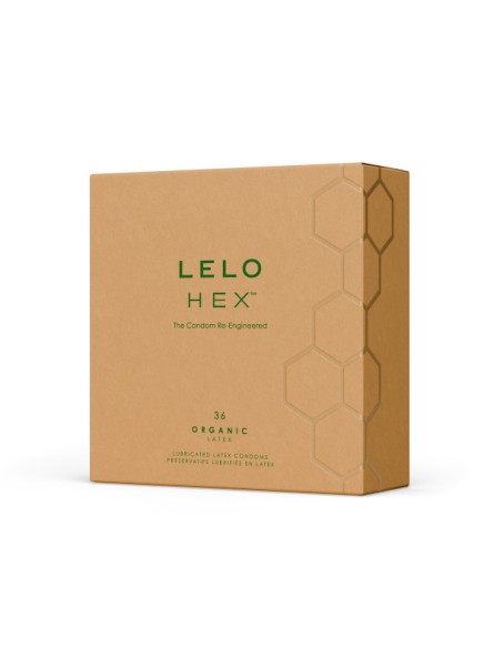 Prezerwatywy organiczne HEX Organic Condoms 36 pack LELO