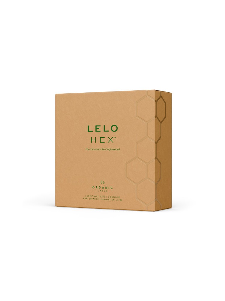 Prezerwatywy organiczne HEX Organic Condoms 36 pack LELO