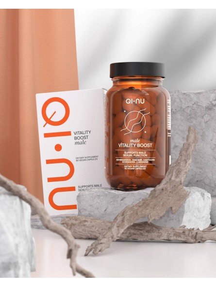 Wsparcie Witalne Dla Mężczyzn 60 Kapsułek Vitality Boost Qi-Nu