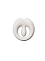 Pierścień erekcyjny ze stymulatorem Apis Ivory White Zalo