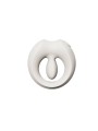 Pierścień erekcyjny ze stymulatorem Apis Ivory White Zalo