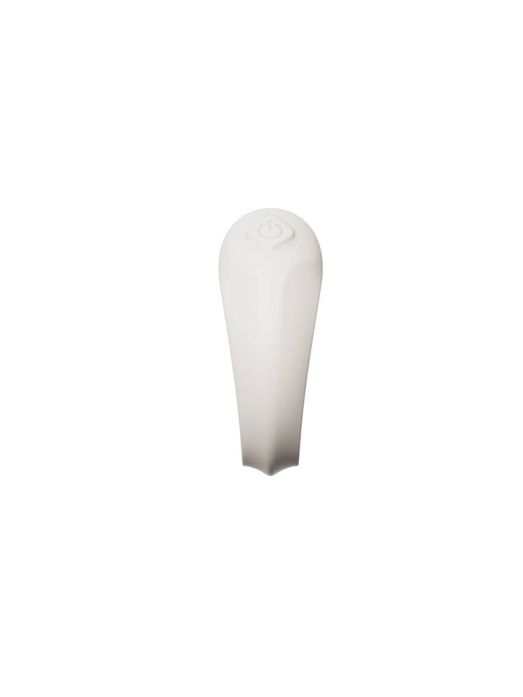 Pierścień erekcyjny ze stymulatorem Apis Ivory White Zalo