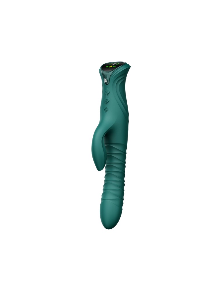 Wibrator króliczek Mose 2 Turquoise Green Zalo