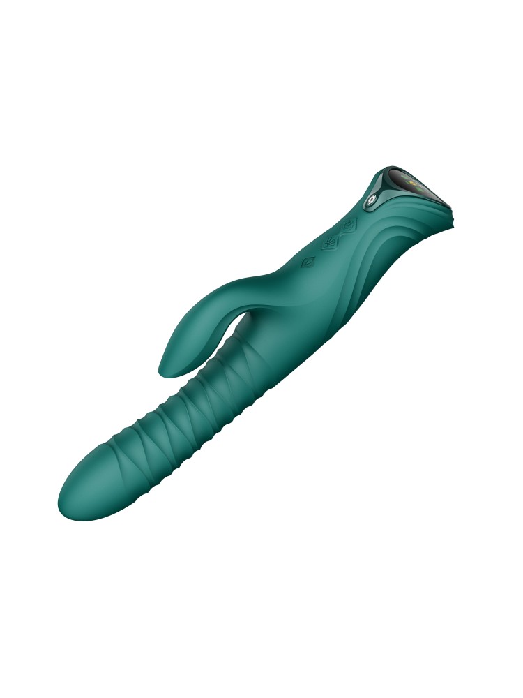Wibrator króliczek Mose 2 Turquoise Green Zalo