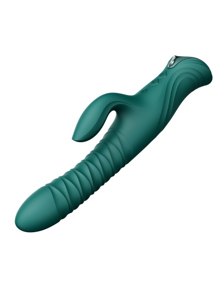 Wibrator króliczek Mose 2 Turquoise Green Zalo