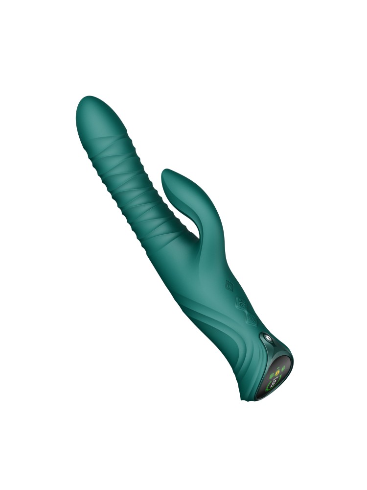 Wibrator króliczek Mose 2 Turquoise Green Zalo