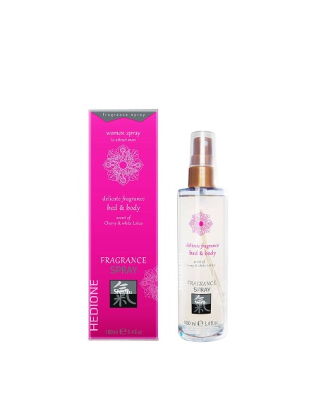 Feromony Shiatsu Bed&Body Spray Cherry & White Lotus 100ml Ero