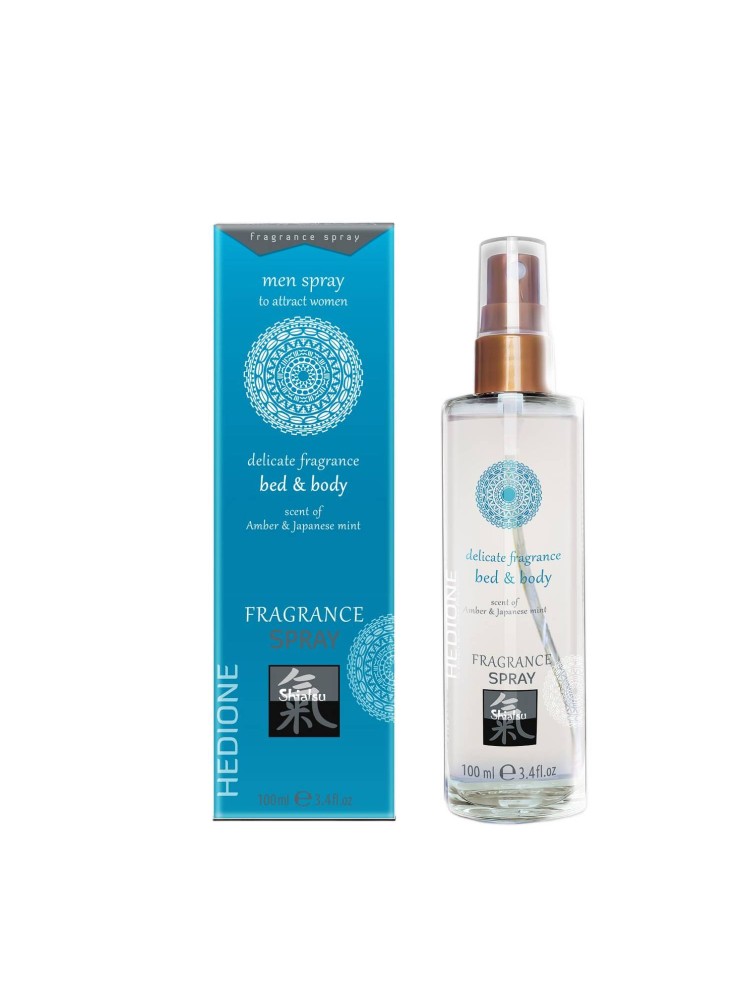 Feromony Shiatsu Bed&Body Spray Amber & Japanese Mint 100ml Ero