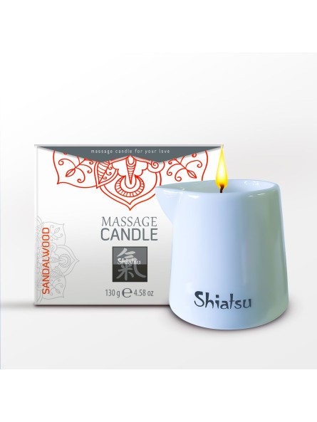 Świeca do masażu Massage Candle Sandalwood 130g Shiatsu