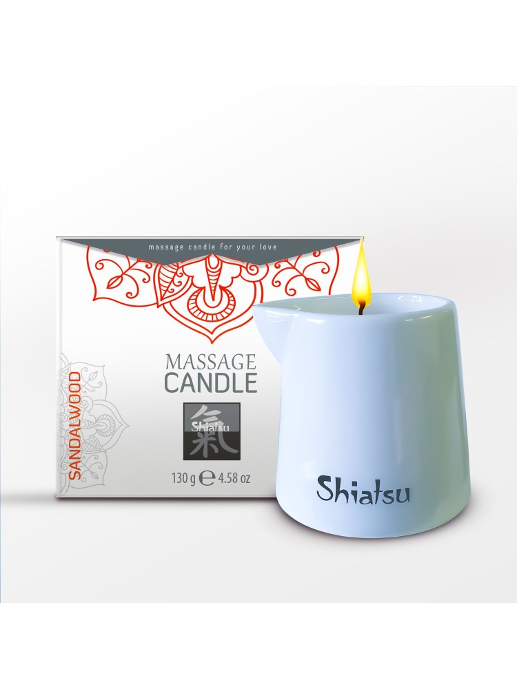 Świeca do masażu Massage Candle Sandalwood 130g Shiatsu