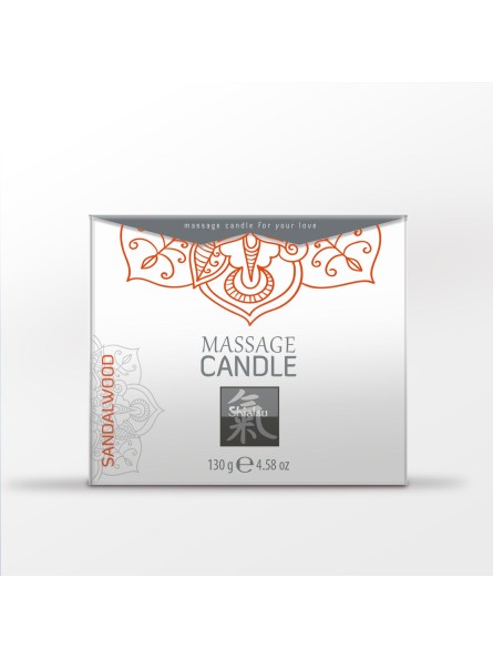 Świeca do masażu Massage Candle Sandalwood 130g Shiatsu