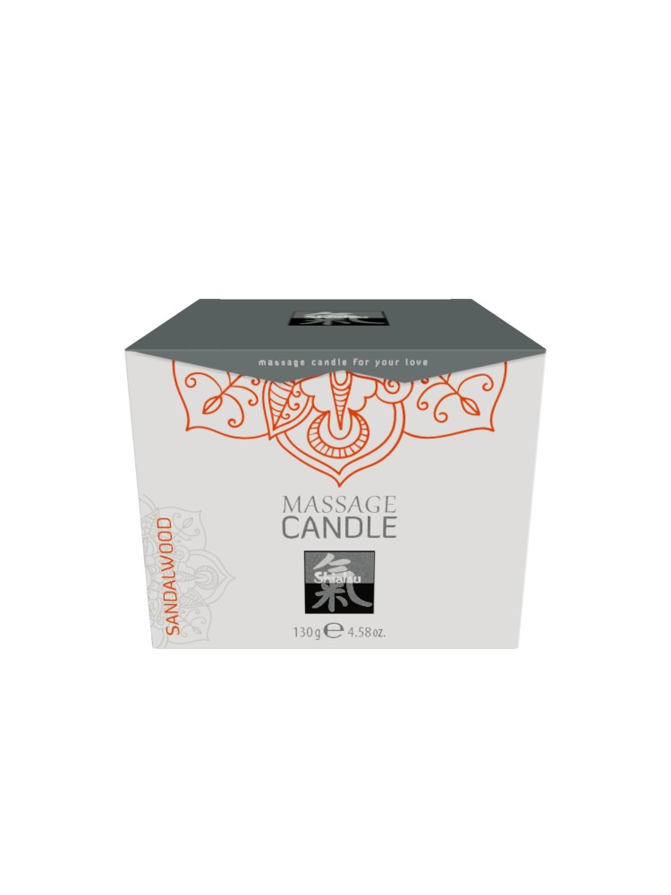 Świeca do masażu Massage Candle Sandalwood 130g Shiatsu