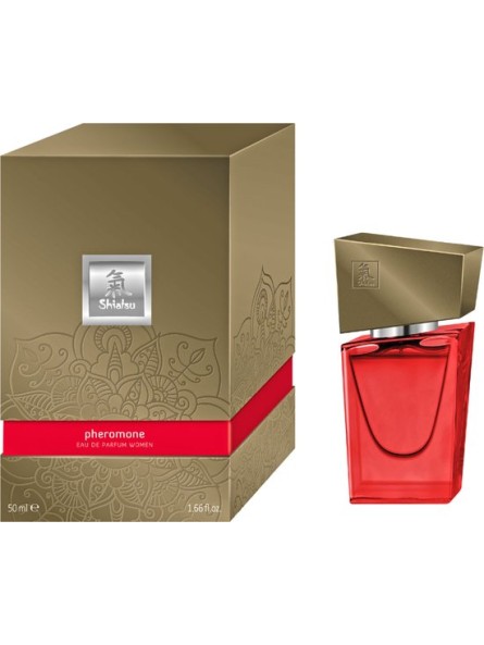 Feromony dla kobiet Pheromon Fragrance Woman Red 50ml Shiatsu
