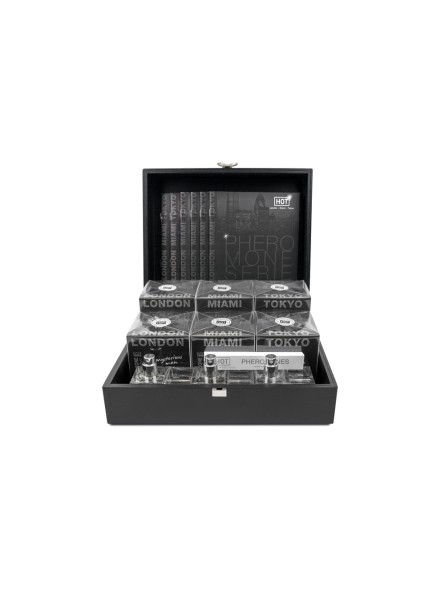 Zestaw dla mężczyzn Pheromone Perfume man 6x30 ml Wood box HOT