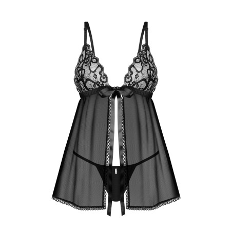 Babydoll i stringi XS/S Blomentis Obsessive