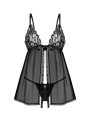 Babydoll i stringi XS/S Blomentis Obsessive