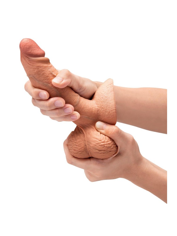 Dildo 15,4 cm Slipskin 6 Inch Girthy B-Vibe