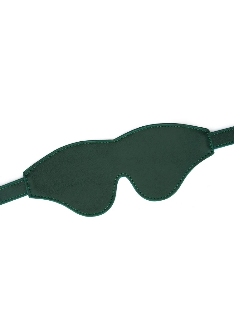 Maska na oczy Mossy Chic Leather Blindfold Liebe Seele
