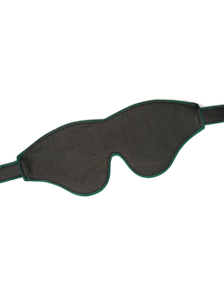 Maska na oczy Mossy Chic Leather Blindfold Liebe Seele