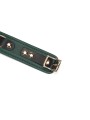 Obroża ze smyczą Mossy Chic Leather Collar with Leash Liebe Seele