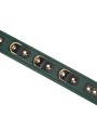 Obroża ze smyczą Mossy Chic Leather Collar with Leash Liebe Seele
