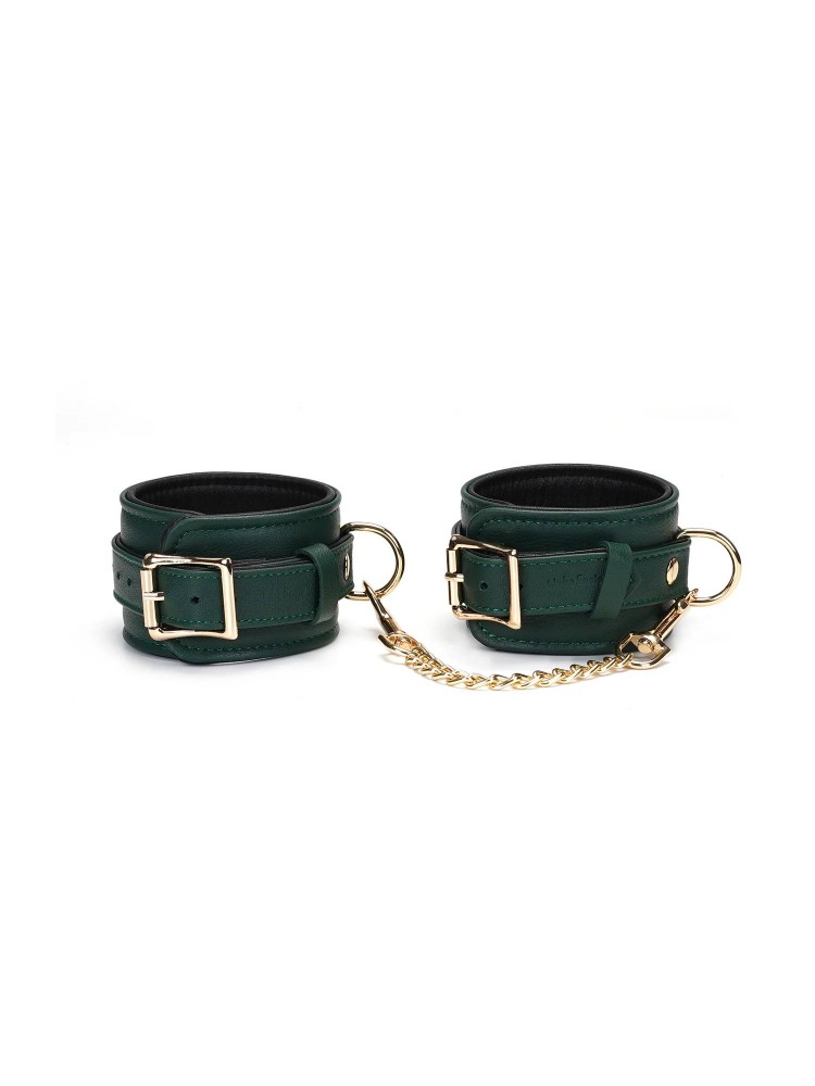 Kajdanki na nadgarstki Mossy Chic Leather Wrist Cuffs Liebe Seele