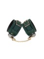 Kajdanki na nadgarstki Mossy Chic Leather Wrist Cuffs Liebe Seele