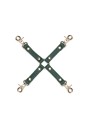 Uprząż Bondage Mossy Chic Leather Hogtie Liebe Seele