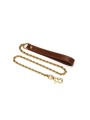 Obroża ze smyczą The Equestrian Leather Collar Liebe Seele