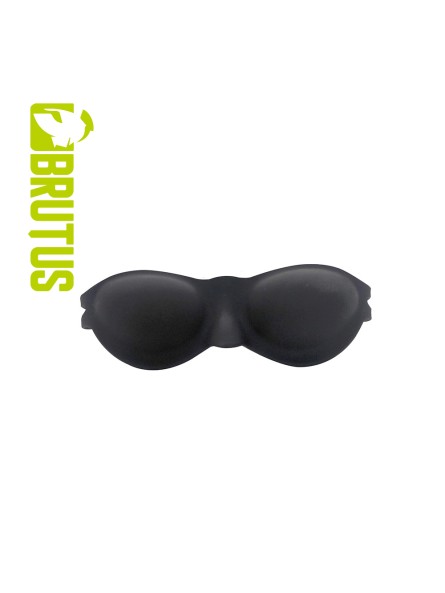 Silikonowa maska Blinders Silicone Blindfold Black Brutus