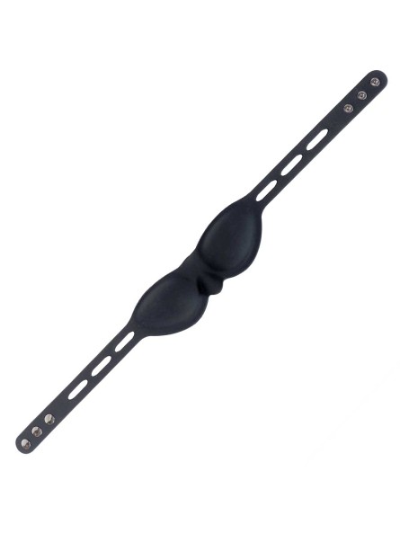 Silikonowa maska Blinders Silicone Blindfold Black Brutus