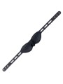Silikonowa maska Blinders Silicone Blindfold Black Brutus