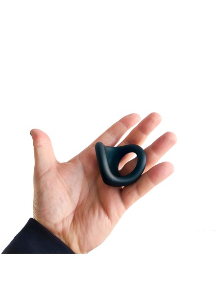 Pierścień erekcyjny Gemini Hypersoft Dual Cockring Brutus