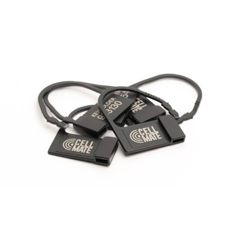 Plastikowe zapięcia 10 Spare Metal Detector Safe Locks CELLMATE