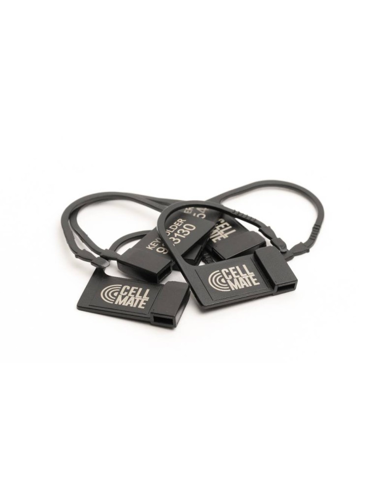 Plastikowe zapięcia 10 Spare Metal Detector Safe Locks CELLMATE