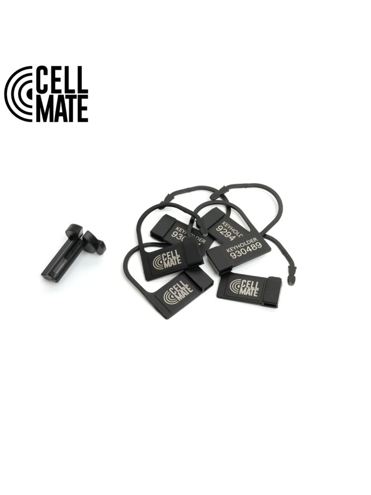 Plastikowe zapięcia 10 Spare Metal Detector Safe Locks CELLMATE